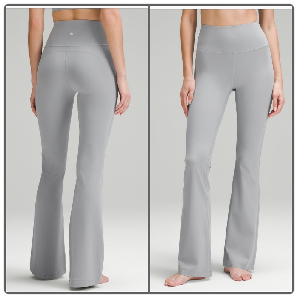 Lululemon Groove Super-High-Rise Flared Pant *Nulu
Rhino Grey size 14 NWT